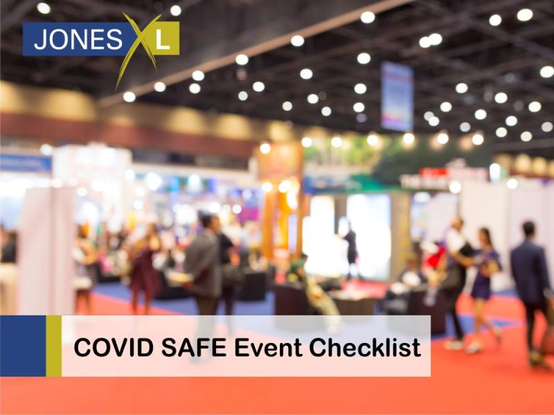 COVID SAFE Event Checklist